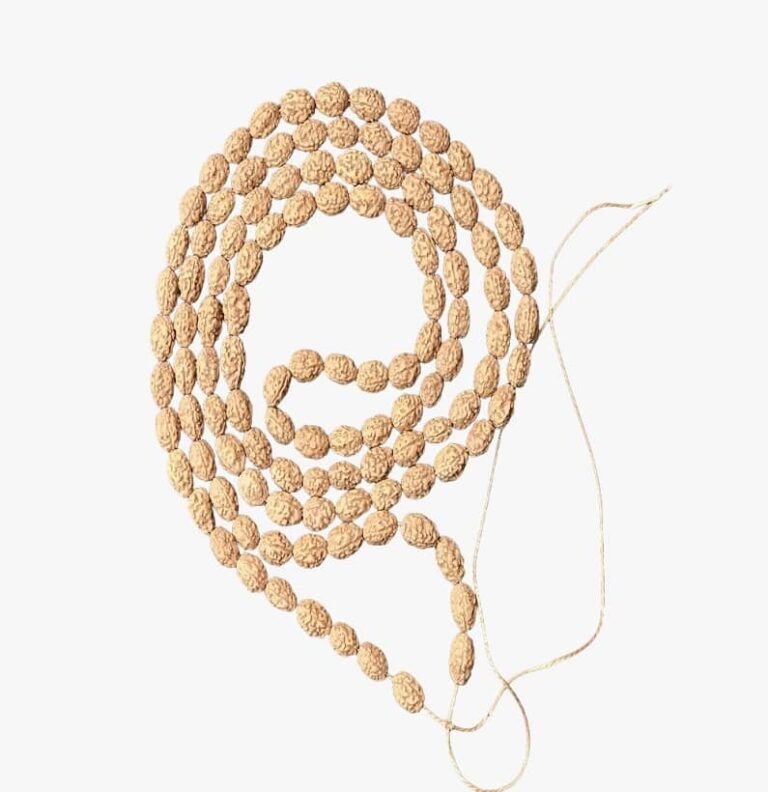 3 Mukhi Rudraksha Mala