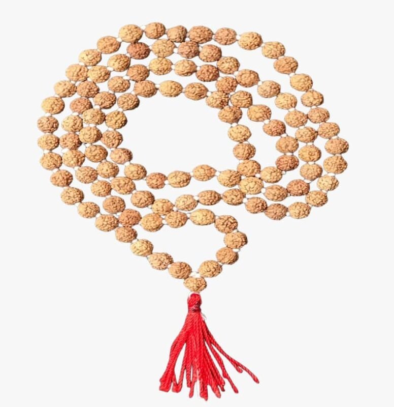 5 Mukhi Rudraksha Mala Knot