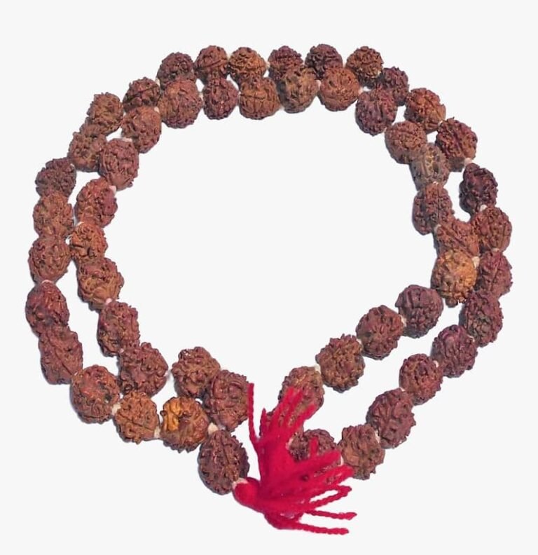 Nepali 3 Face Rudraksha Rosary