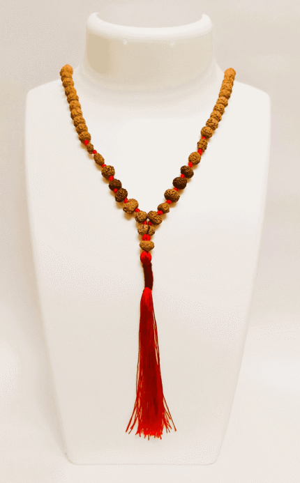 Indonesian Siddha Mala is being sold across India in a wide price range depending on bead quality, certification, silver capping, and whether it contains the complete 1–14 Mukhi combination.