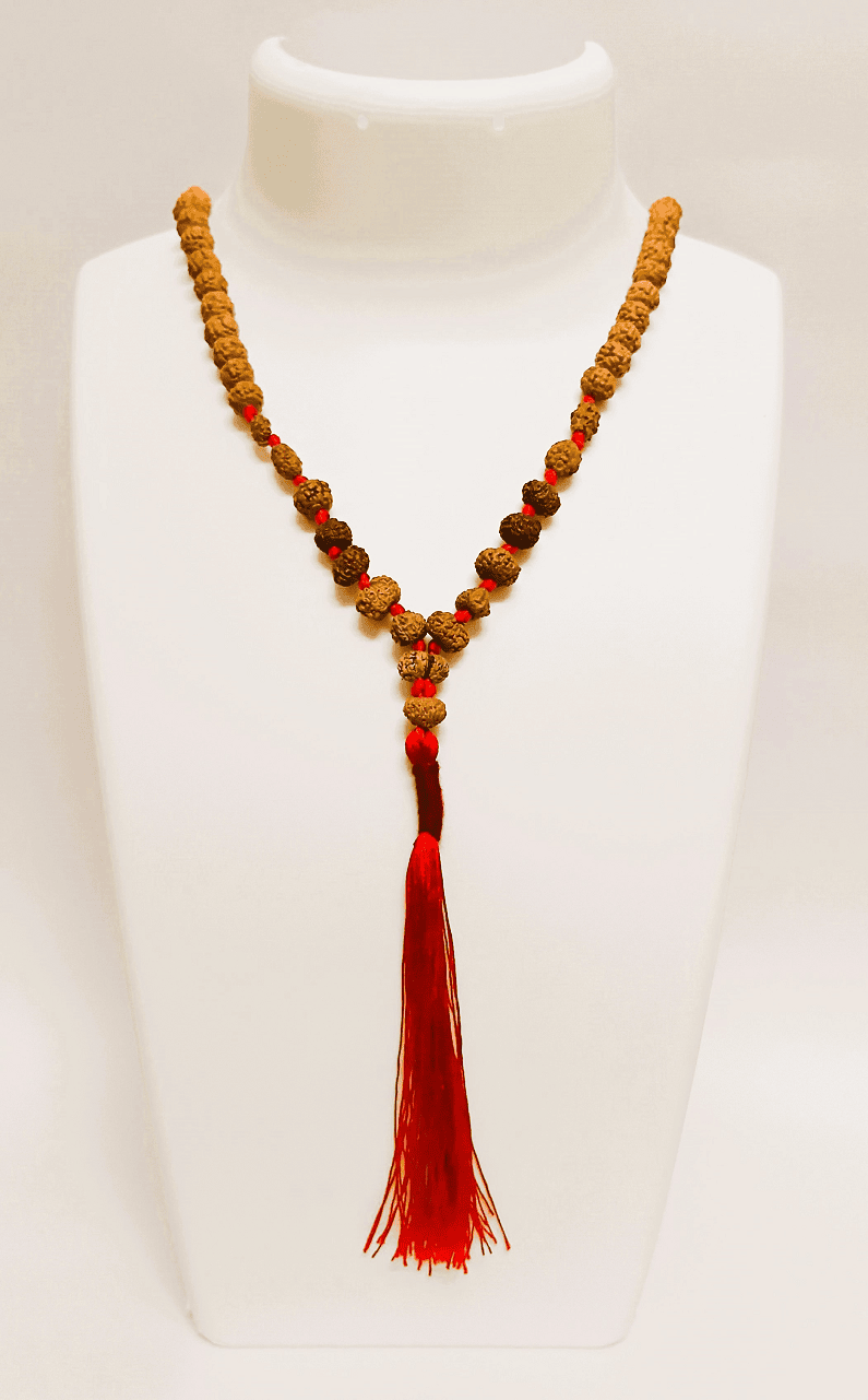 Indonesian Siddha Mala is being sold across India in a wide price range depending on bead quality, certification, silver capping, and whether it contains the complete 1–14 Mukhi combination.