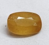 Natural Yellow Sapphire Pukhraj 5.35 Carat Certified Gemstone